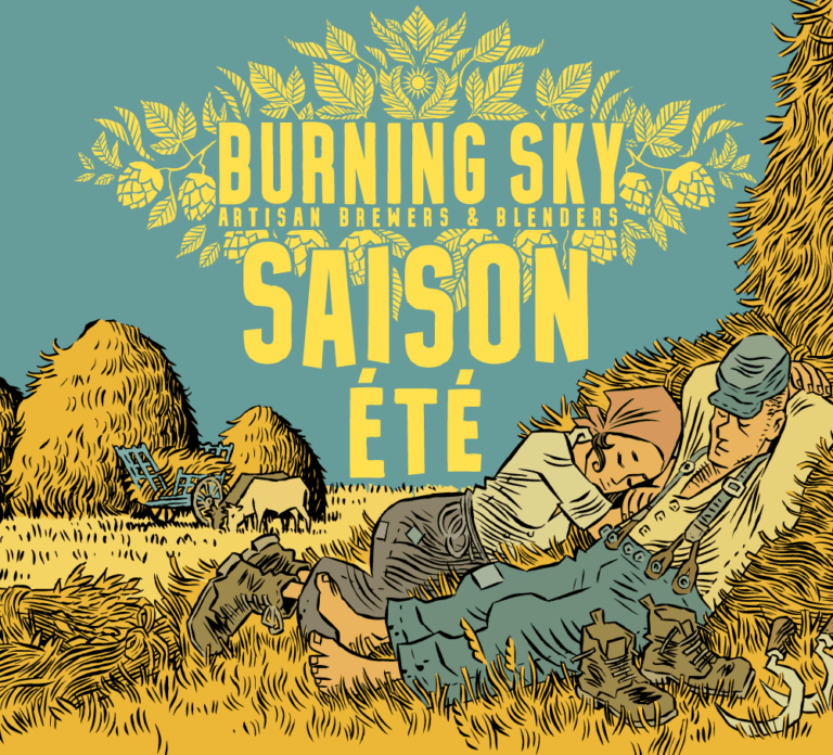 Burning Sky Brewery Saison Été