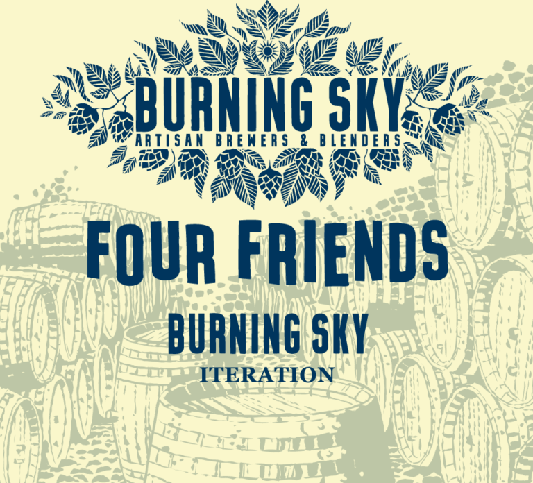 Four Friends Collaboration – Burning Sky Iteration