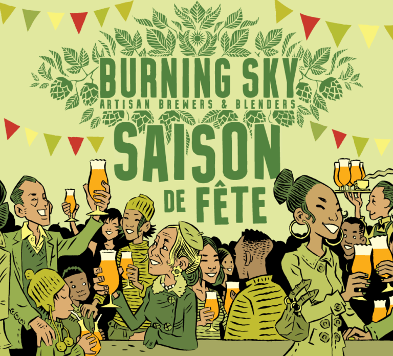 Burning Sky Brewery Saison De Fête