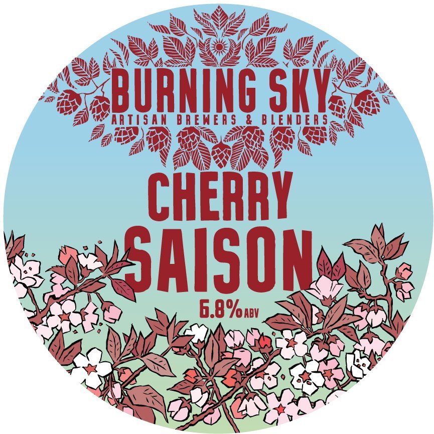 CHERRY SAISON - Burning Sky