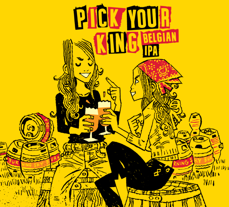 Burning Sky Brewery Pick Your King - Belgian IPA