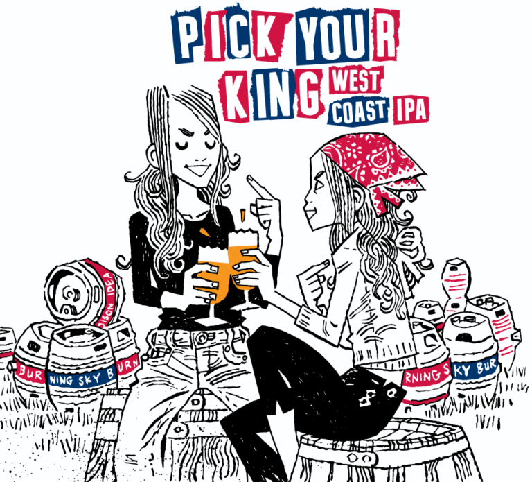 Burning Sky Brewery Pick Your King - West Coast IPA