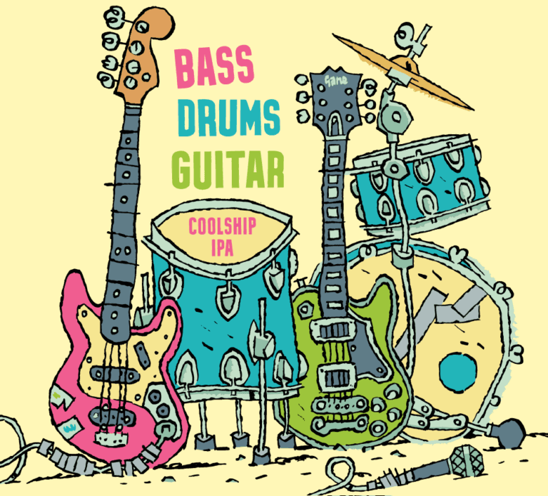 Bass Drums Guitar IPA