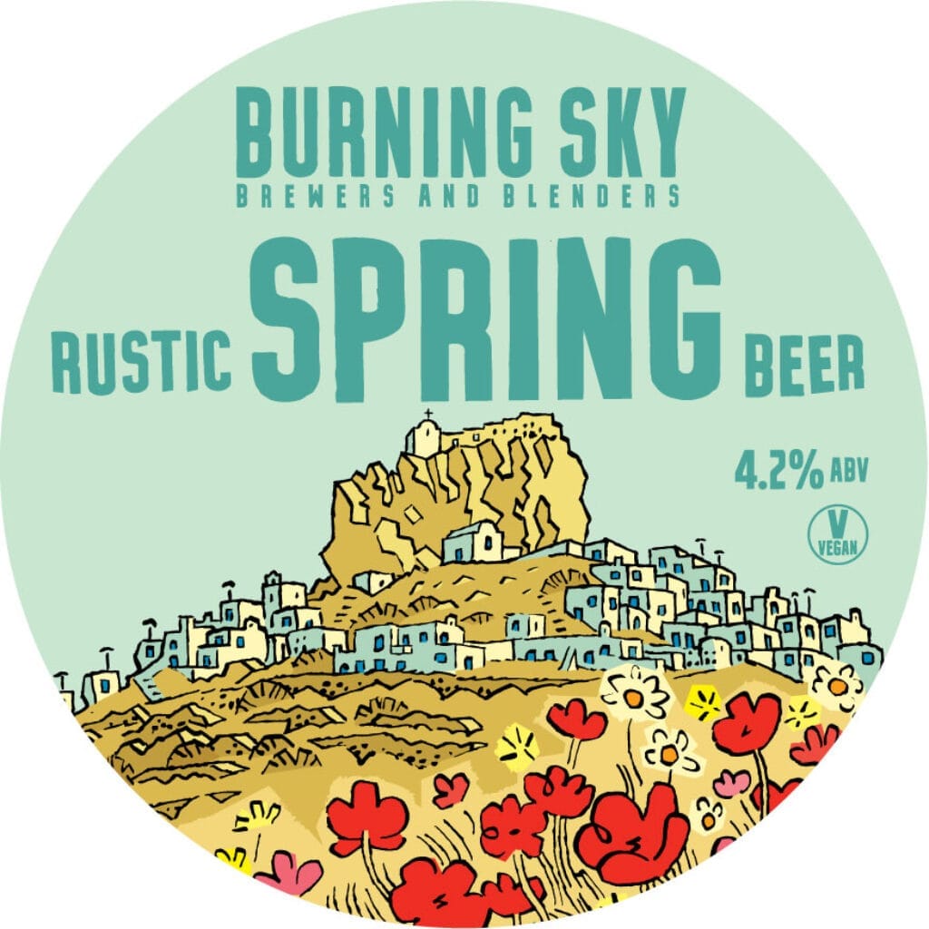 Rustic Spring Beer - Burning Sky