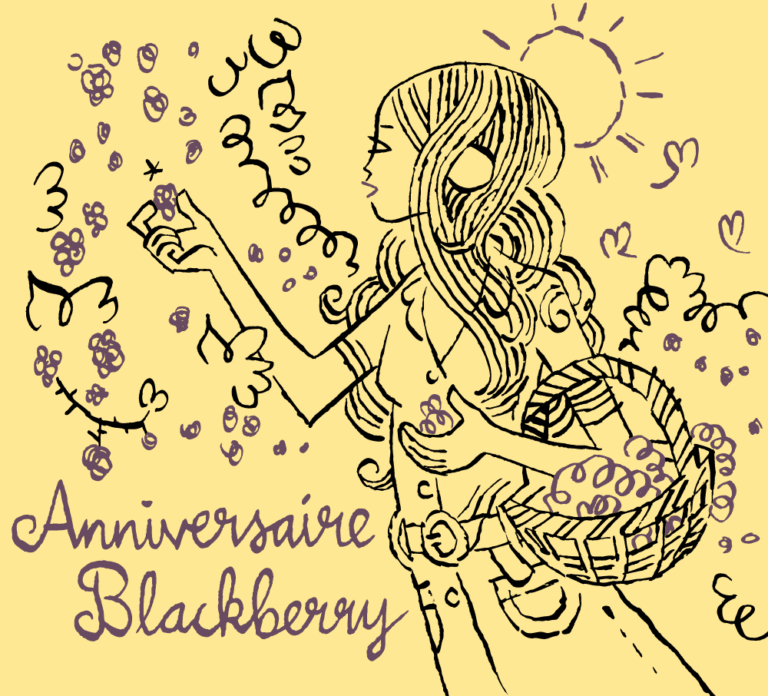 Anniversaire Blackberry